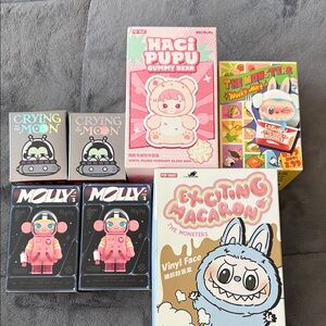7 Sealed Pop mart Blind boxes! Steal